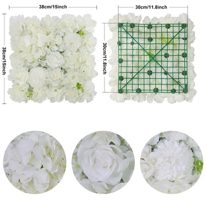 Mur de Fleurs Artificielles