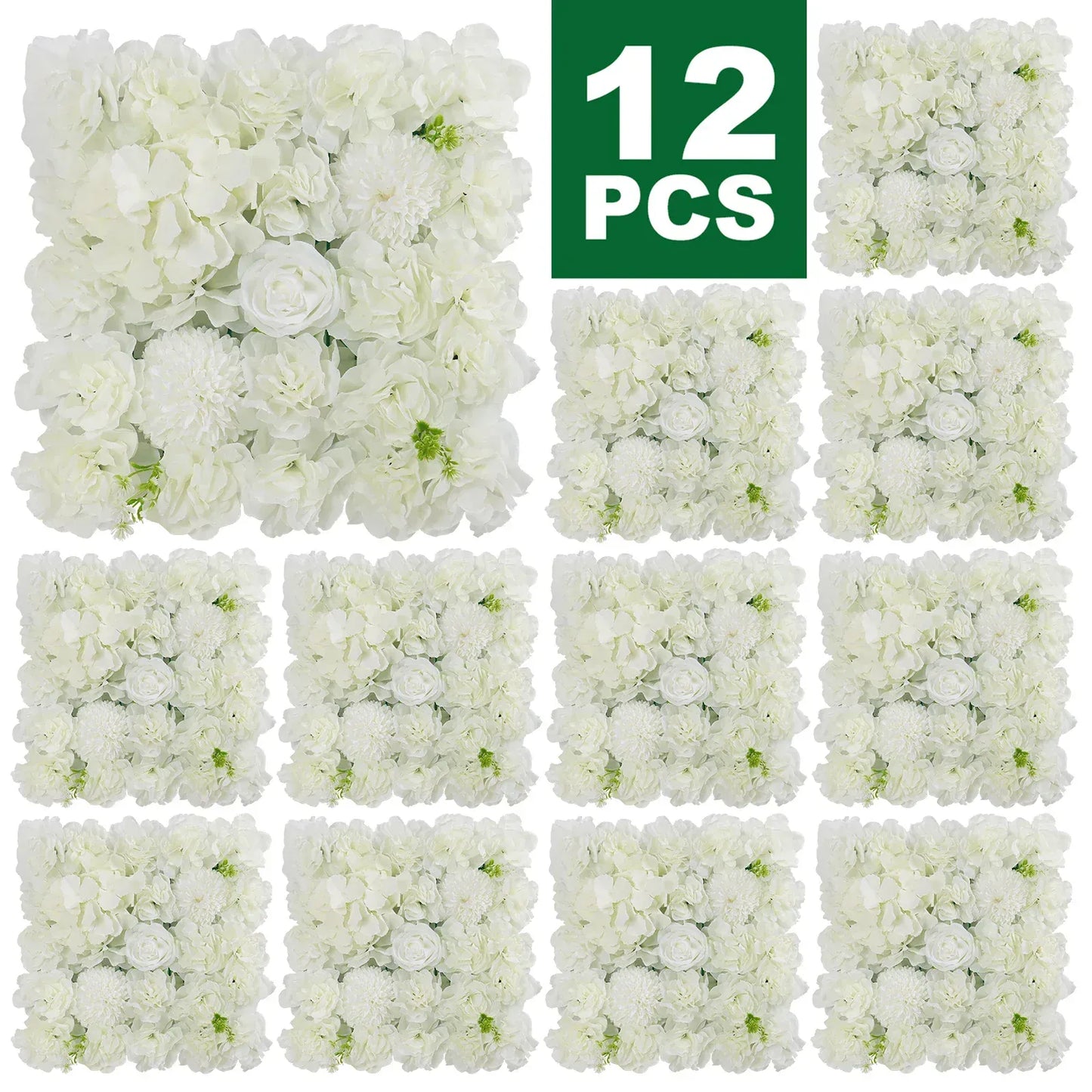 Mur de Fleurs Artificielles