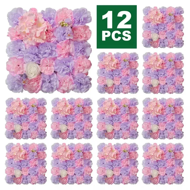 Mur de Fleurs Artificielles