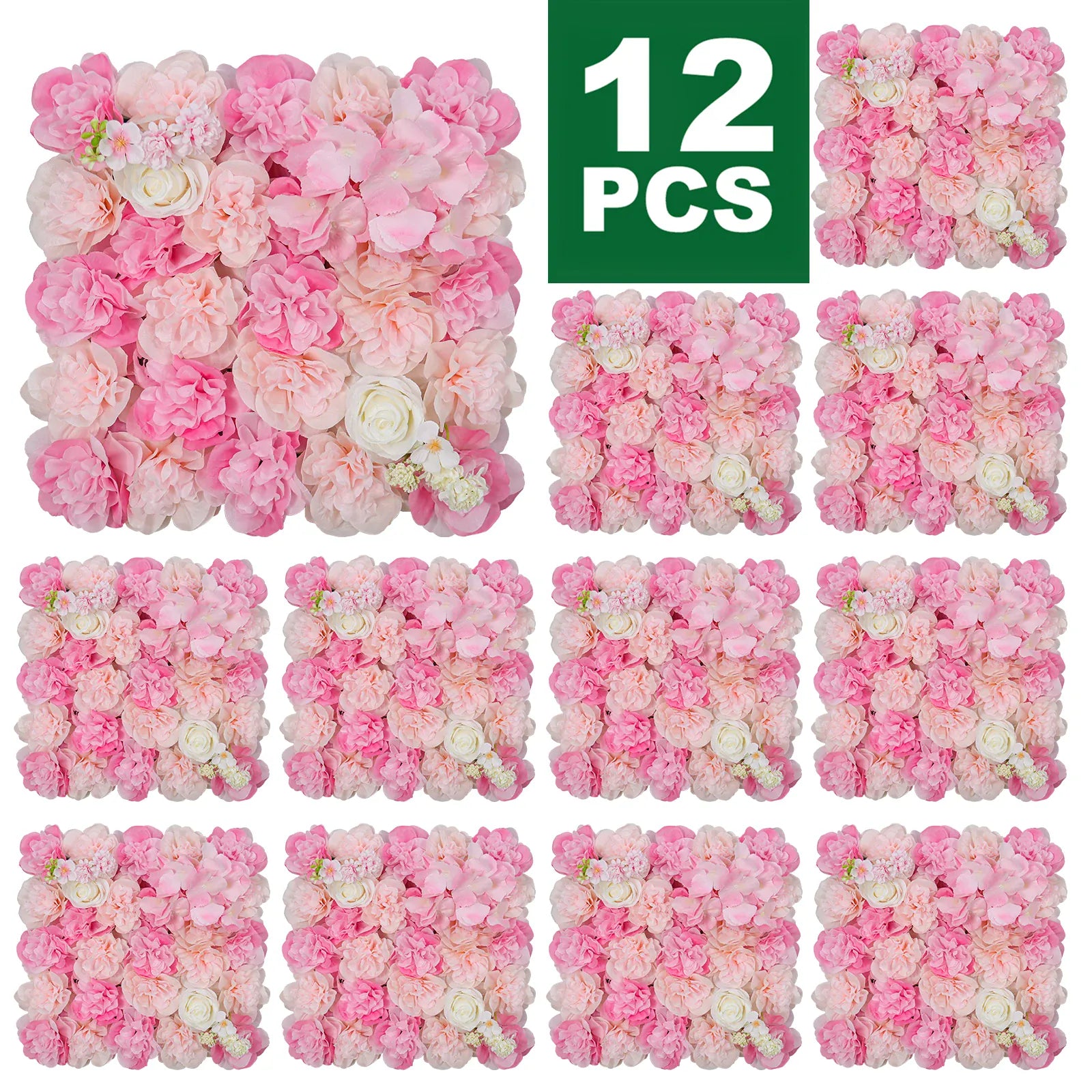Mur de Fleurs Artificielles