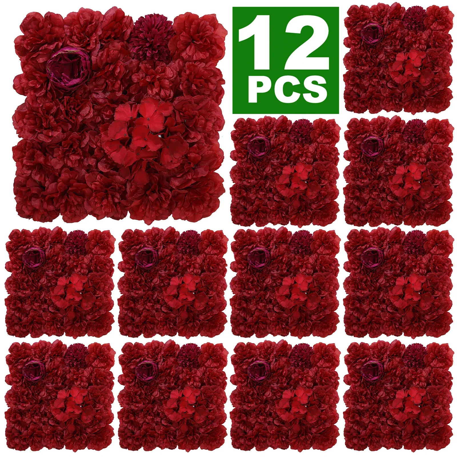 Mur de Fleurs Artificielles