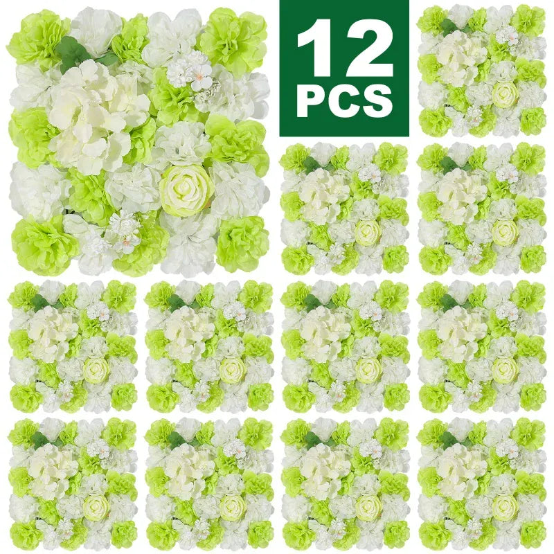 Mur de Fleurs Artificielles