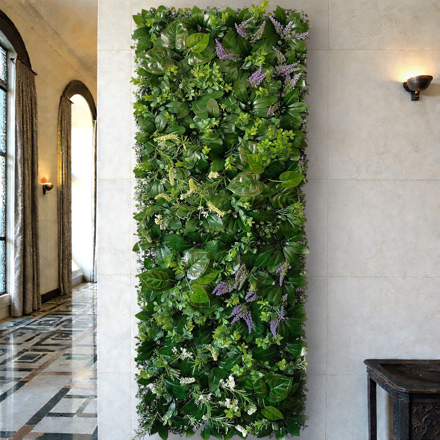 Mur Végétal Artificiel Vert