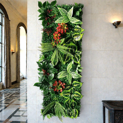 Mur de Verdure Artificielle - Baie