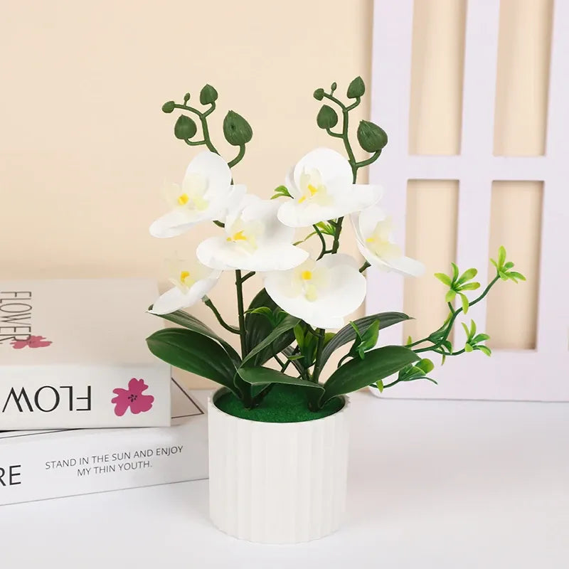 Orchidées Artificielles Bicolores